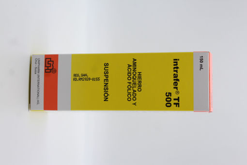 Imagen de INTRAFER TF 500 MG SUSP.  X 150 ML  FU