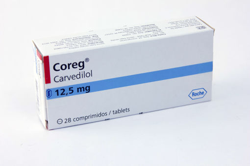 Imagen de COREG 12.5 mg. X 28 Comp