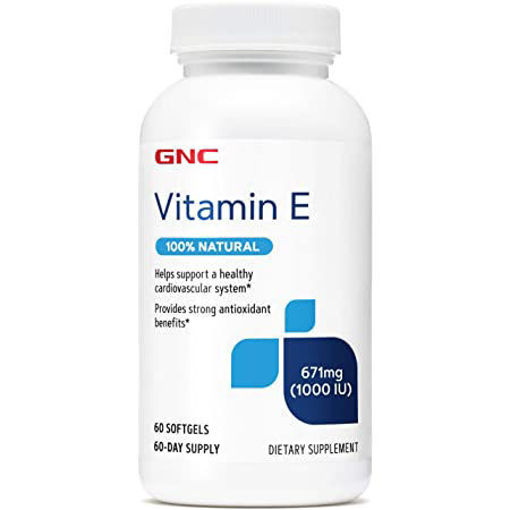 Imagen de GNC Vitamin E 1000 IU Frasco x 60 Tabletas.