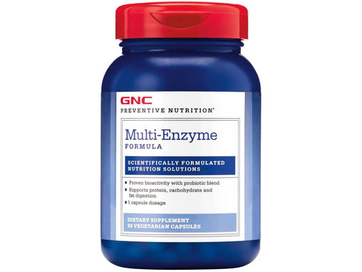 Imagen de GNC  Multi-Enzyme Formula Frasco x 90 Capsulas.