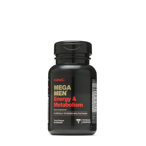 Imagen de GNC Mega Men Energy y Metabolism Frasco x 90 Caps.