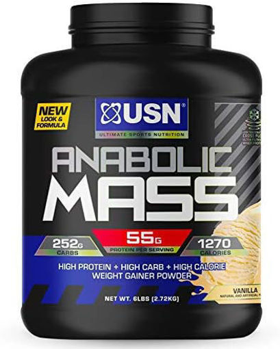 Imagen de USN PROTEINA GANADOR DE PESO VAINILLA 6 LIB.