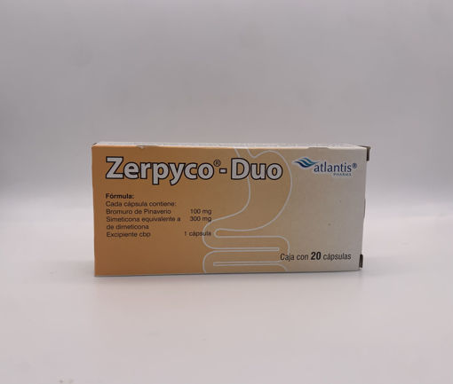 Imagen de ZERPYCO DUO CAP ORL 100MG/300MG C/20 EXP