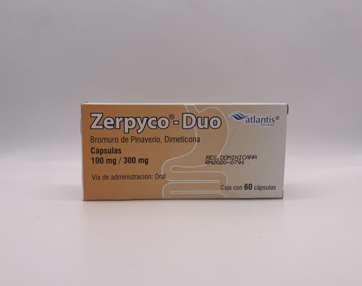 Imagen de ZERPYCO DUO CAP ORL 100MG/300MG C/60 EXP