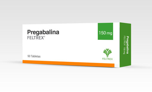 Imagen de PREGABALINA FELTREX Tab. 150mg x 50s