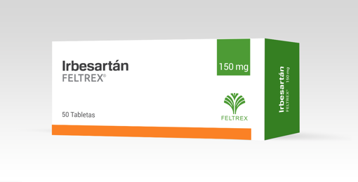 Imagen de IRBESARTAN FELTREX Tab. 150mg x 50s