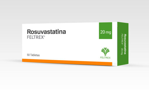 Imagen de ROSUVASTATINA FELTREX Tab. 20mg x 50s