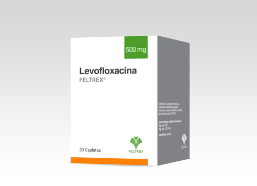 Imagen de LEVOFLOXACINA FELTREX Cap. 500mg x 30s
