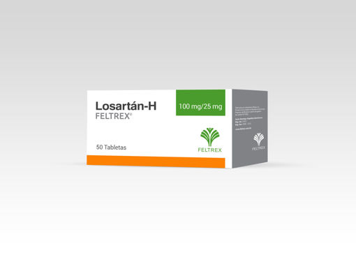 Imagen de LOSARTAN H Tab. 100/25mg x 50s