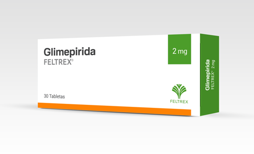 Imagen de GLIMEPIRIDA FELTREX Tab. 2mg x 30s
