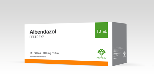 Imagen de ALBENDAZOL FELTREX Susp. 400mg/10ml x 14s